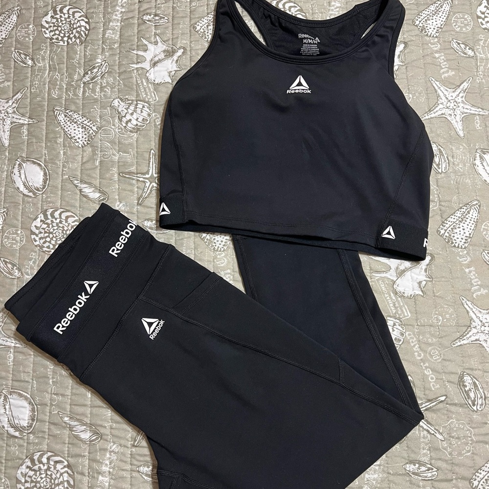 Reebok Black Activewear Set - Picture 2 of 12